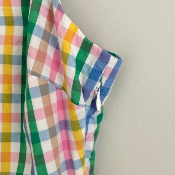 J. Crew Gingham Maxi Sundress Womens 4 Pastel Cottage Dress Spring Easter Preppy - Picture 6 of 11